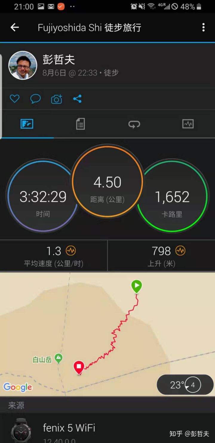 Fenix 5 记录 alt Fenix 5 记录